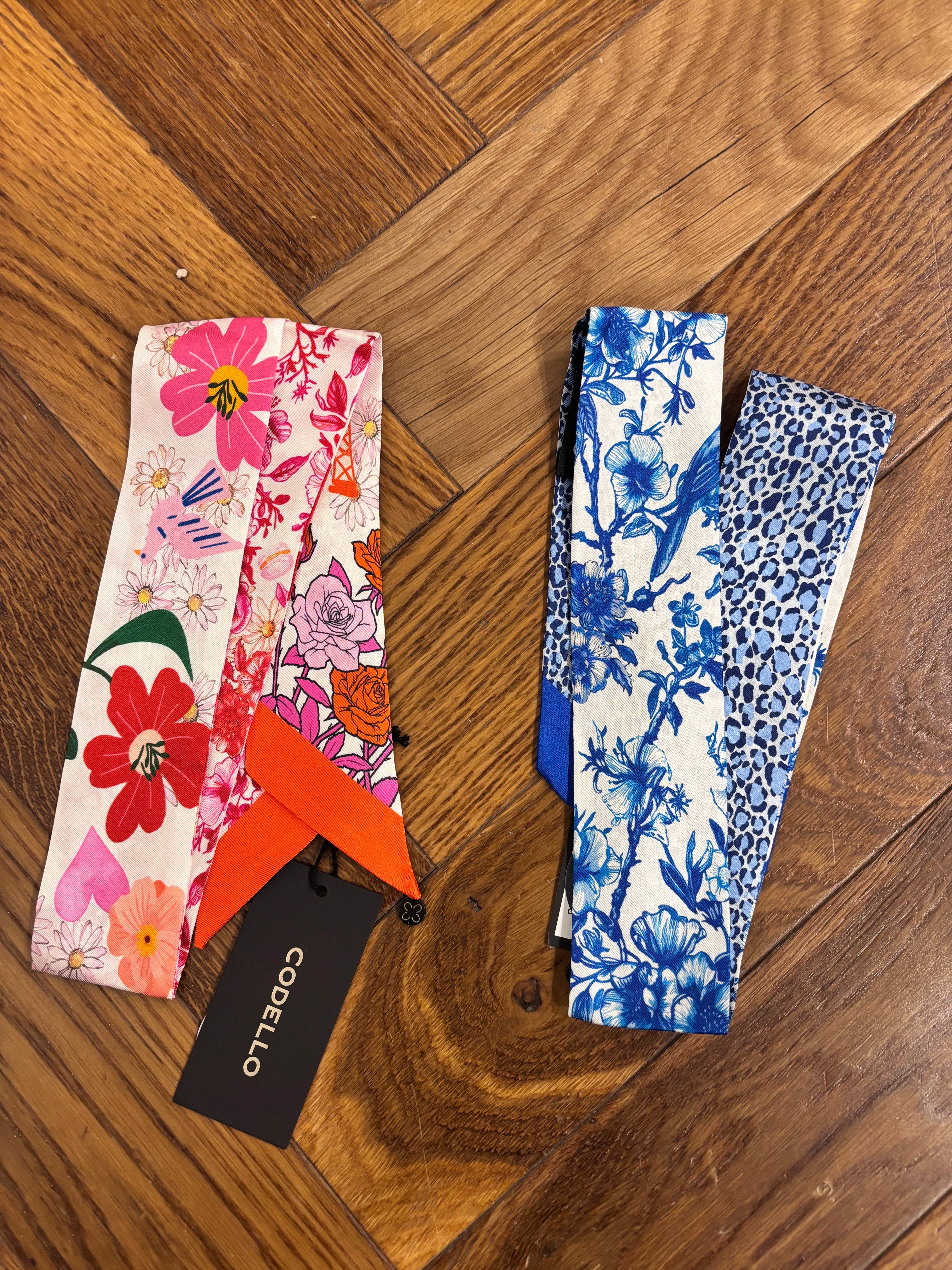 Codello Twilly Silk Scarf Various Colours - SKULPT Dublin