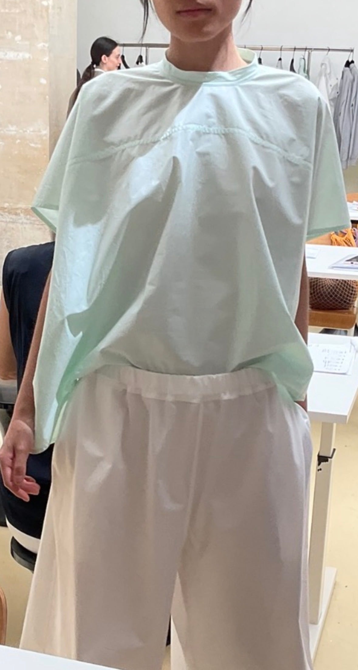 Sofie D'Hoore Shirt in Mint - SKULPT Dublin