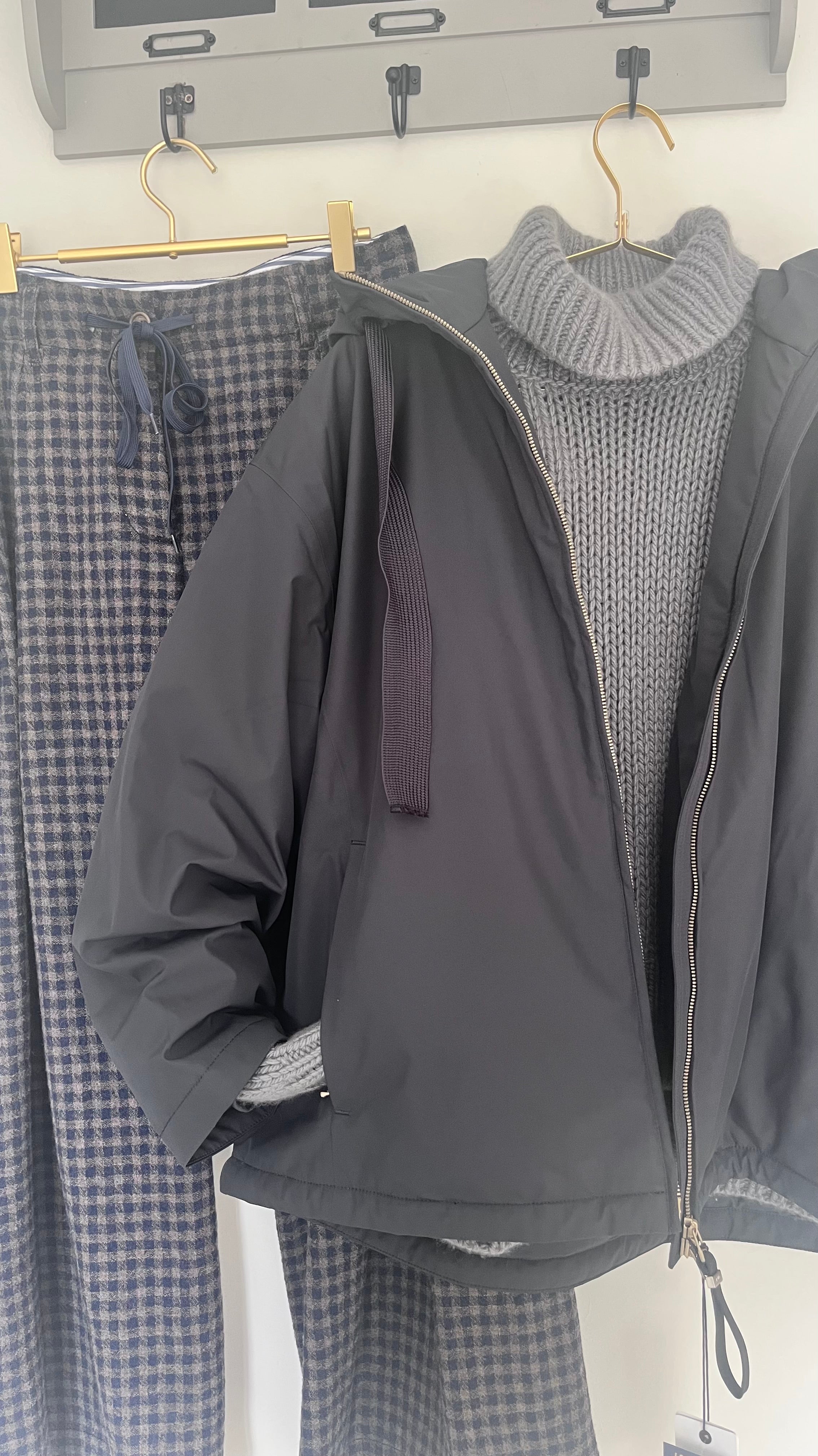 G-Lab Short Light Puffer Jacket in Midnight - SKULPT Dublin