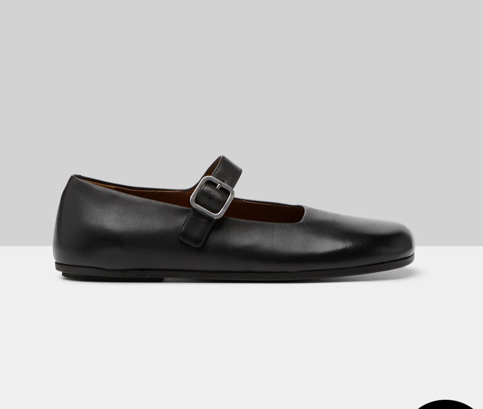 Marsell Ballerina Shoes in Navy - SKULPT Dublin