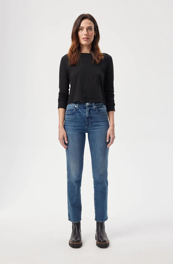 AMO Denim Chloe Crop True Love - SKULPT Dublin