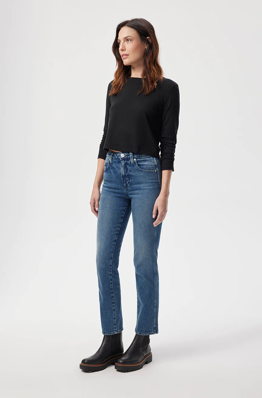 AMO Denim Chloe Crop True Love - SKULPT Dublin