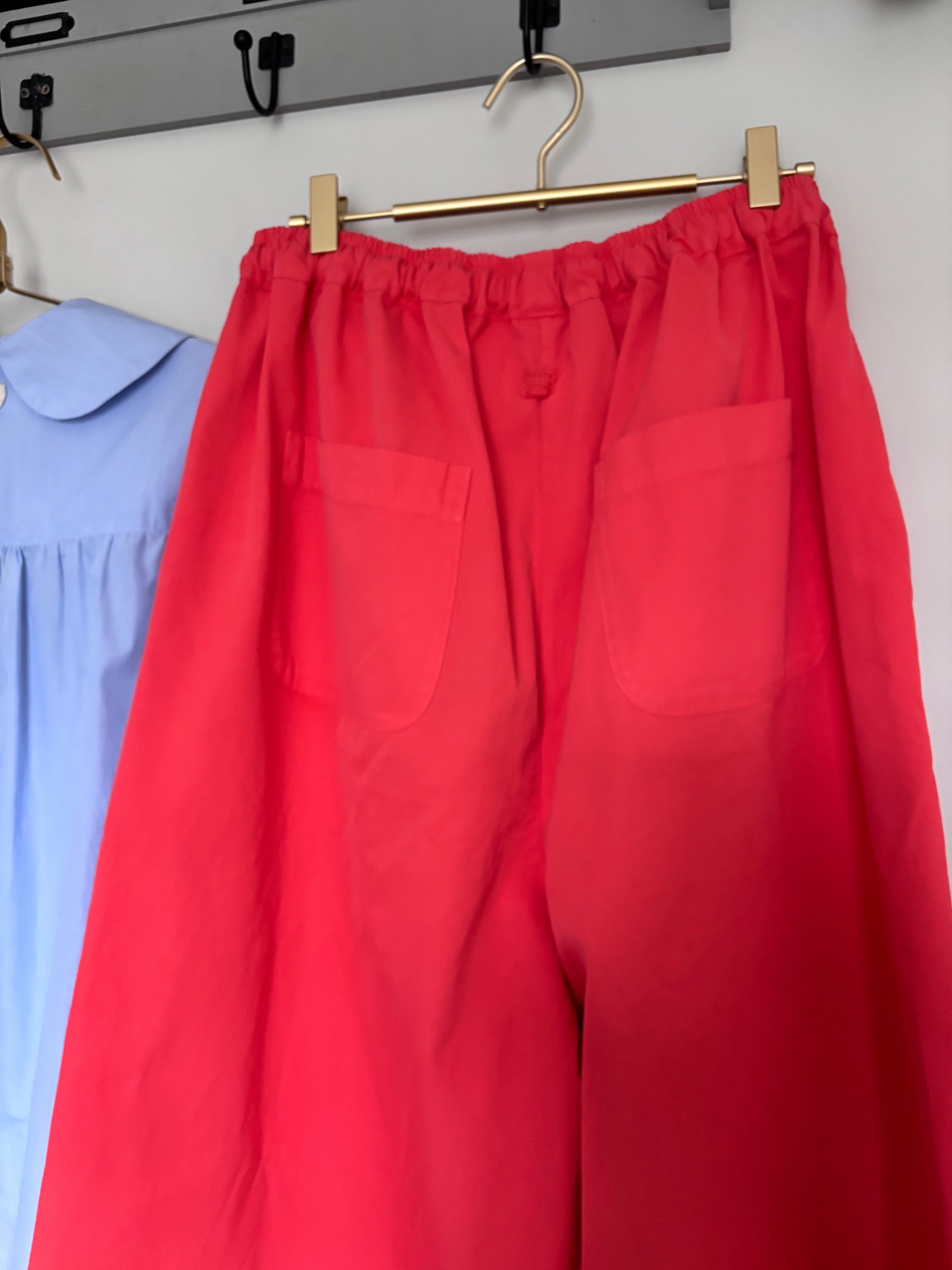 Nitto Palazzo Trouser in Coral - SKULPT Dublin