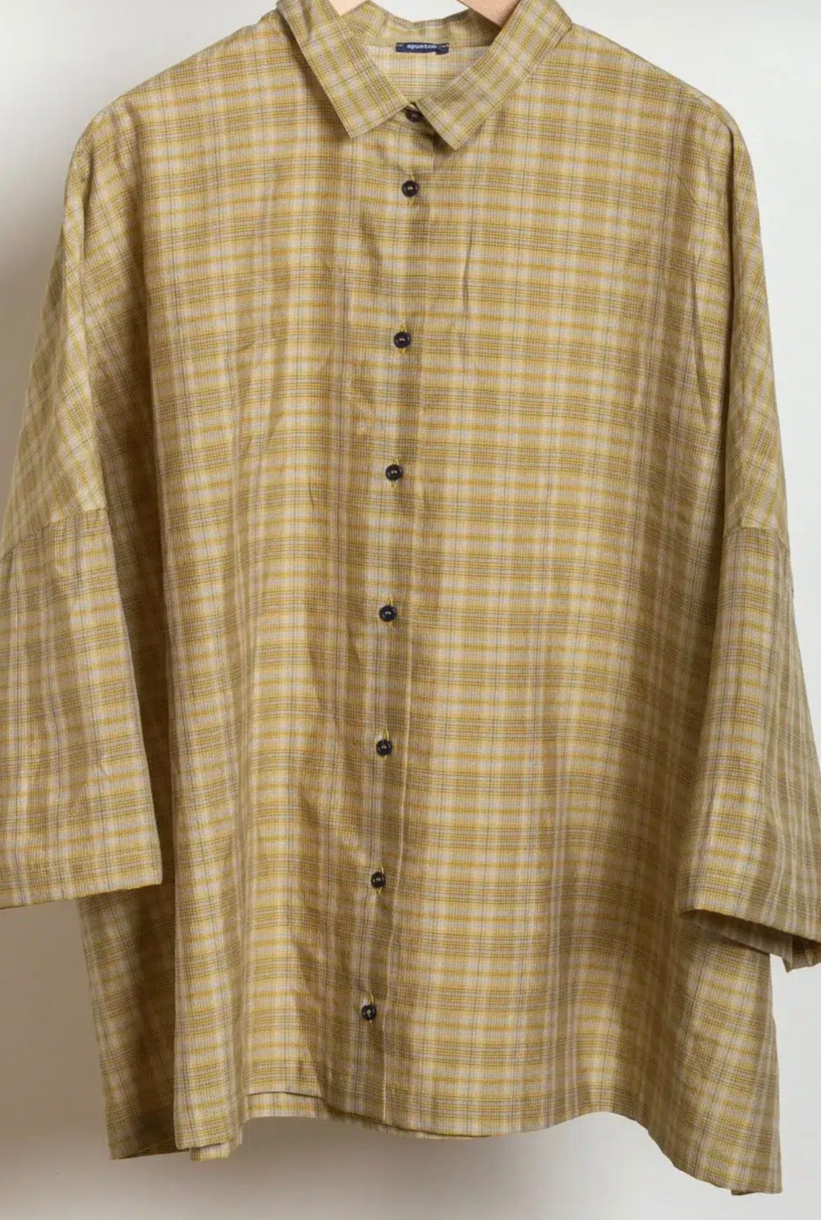 ApuntoB Short Sleeve Shirt in Olive - SKULPT Dublin