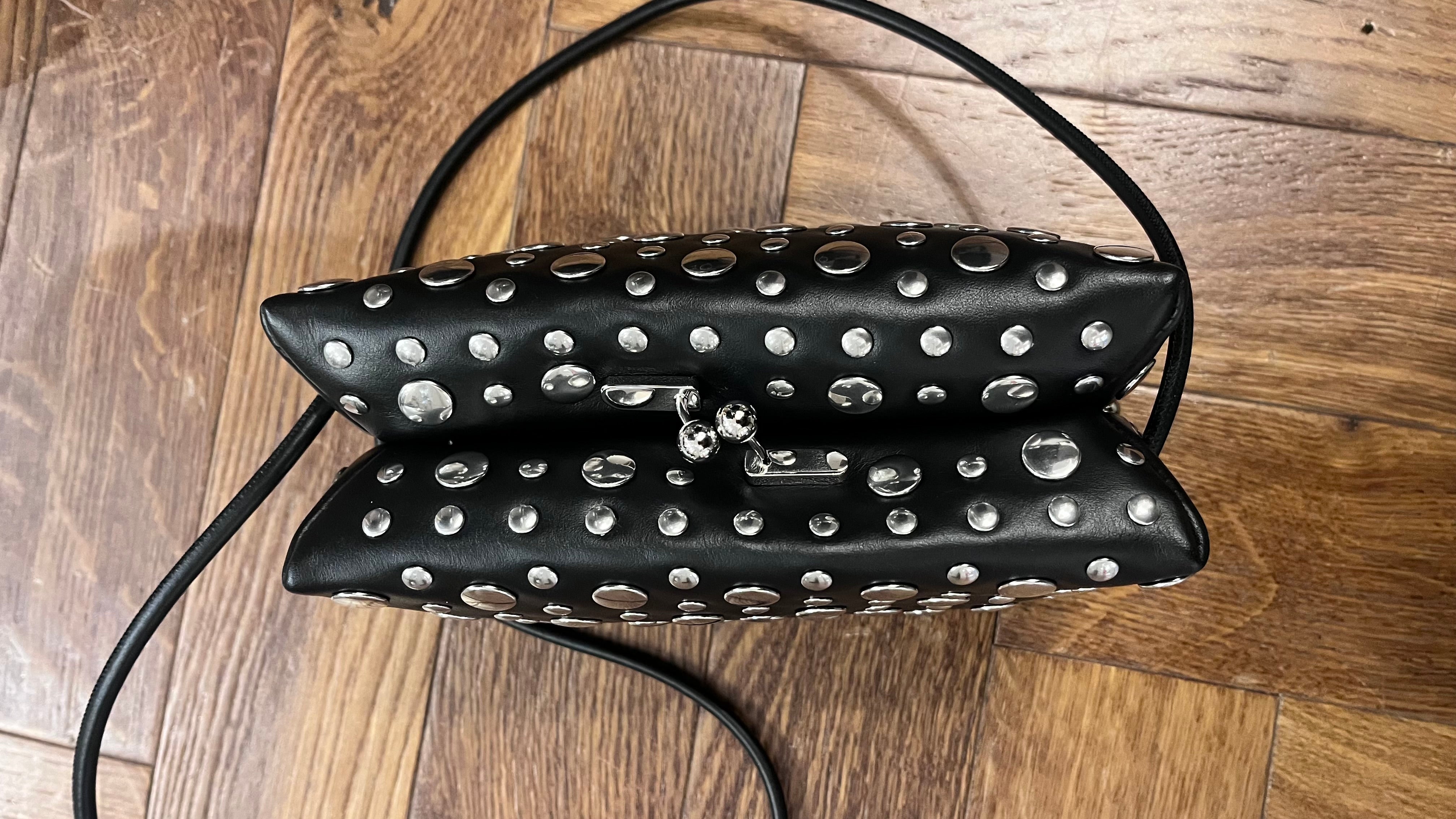 Filodee Filo Stud Bag in Black - SKULPT Dublin