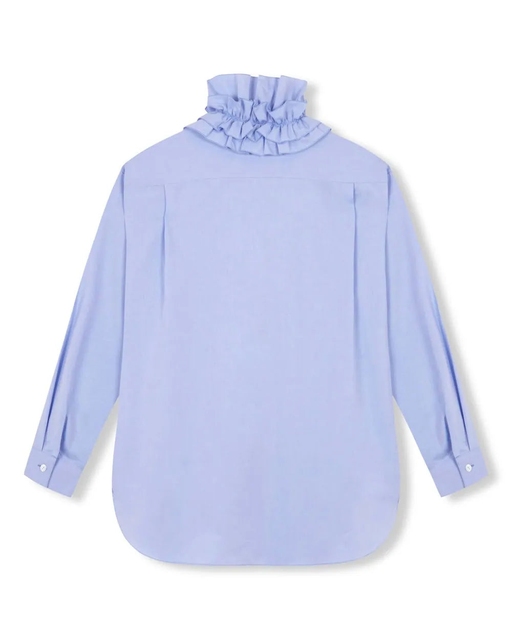 Tot-Hom Ruffled Shirt in Blue