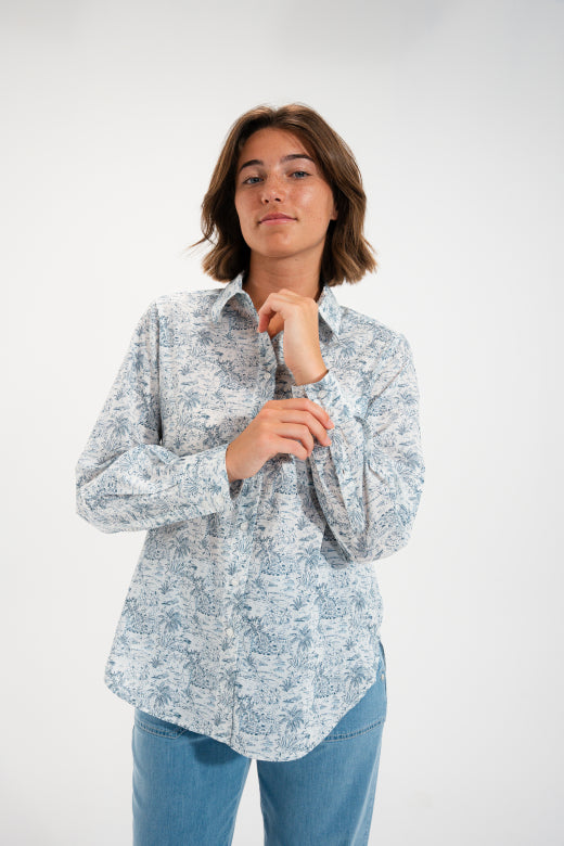 Mat de Misaine Liberty Print Shirt - SKULPT Dublin