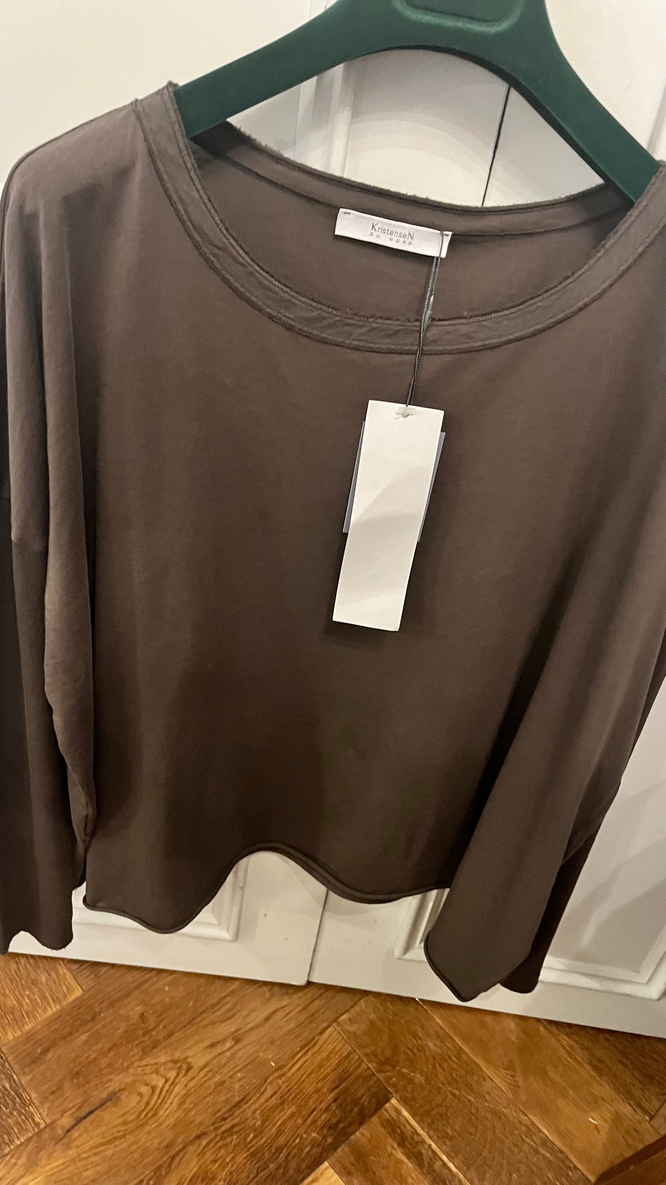 KristenseN Du Nord Long Sleeve Top in Forest - SKULPT Dublin