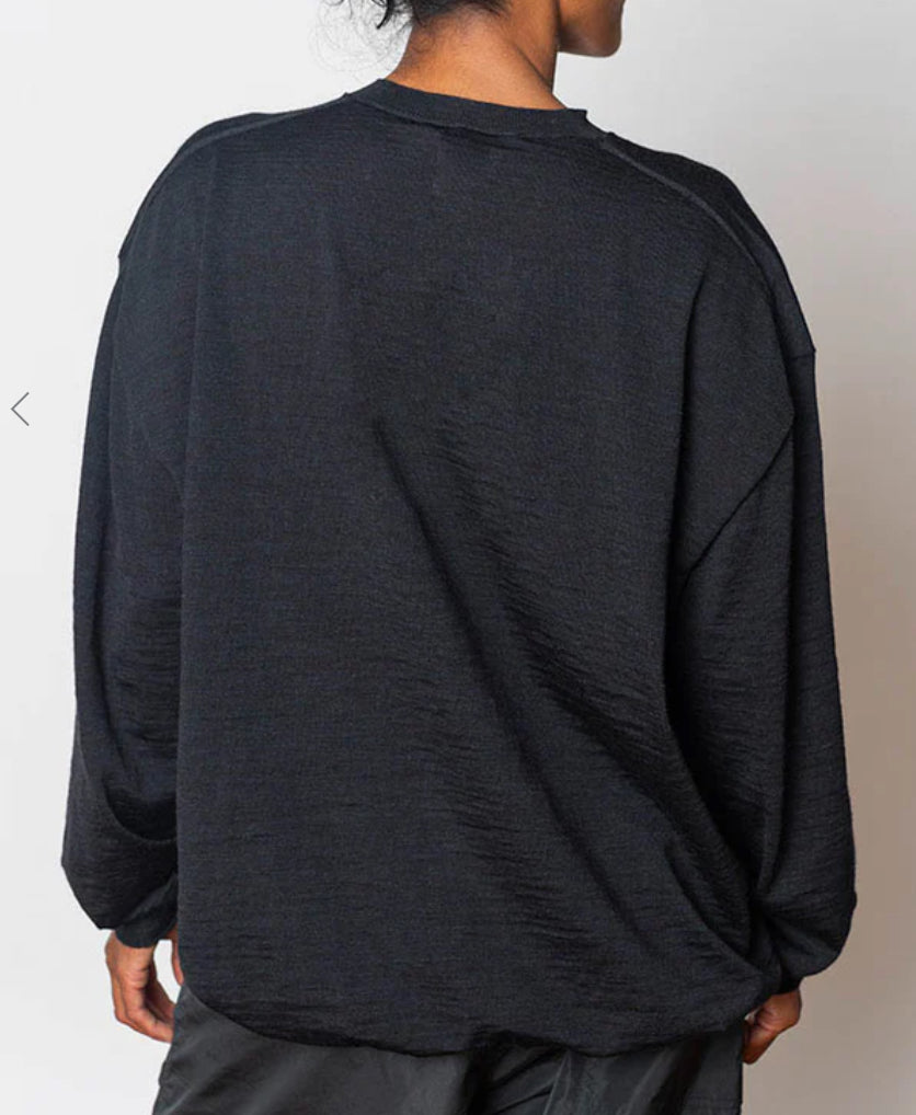 Sofie D'Hoore Charcoal V Neck Jumper - SKULPT Dublin