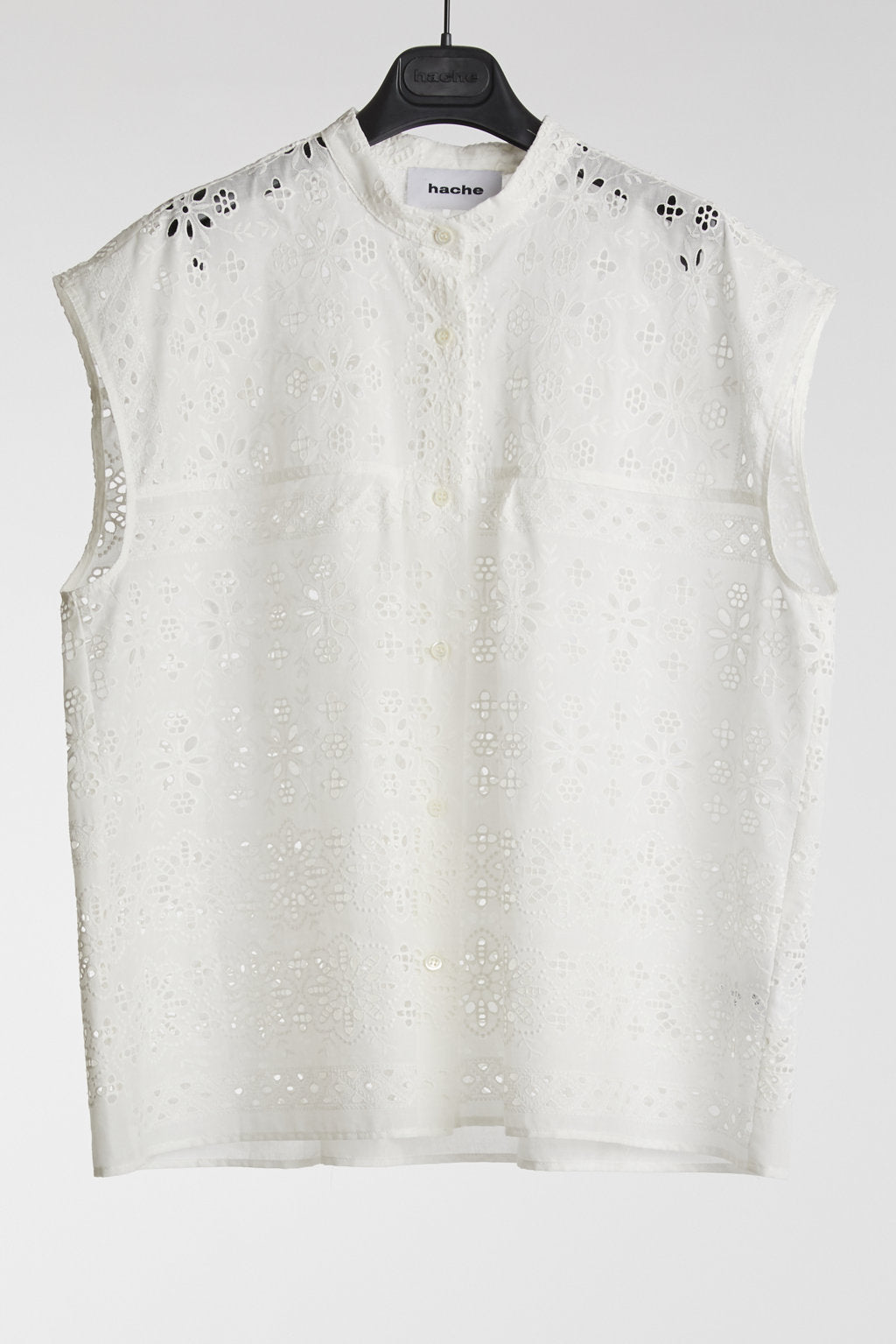 Hache Dylan Shirt in Borderie Anglaise - SKULPT Dublin
