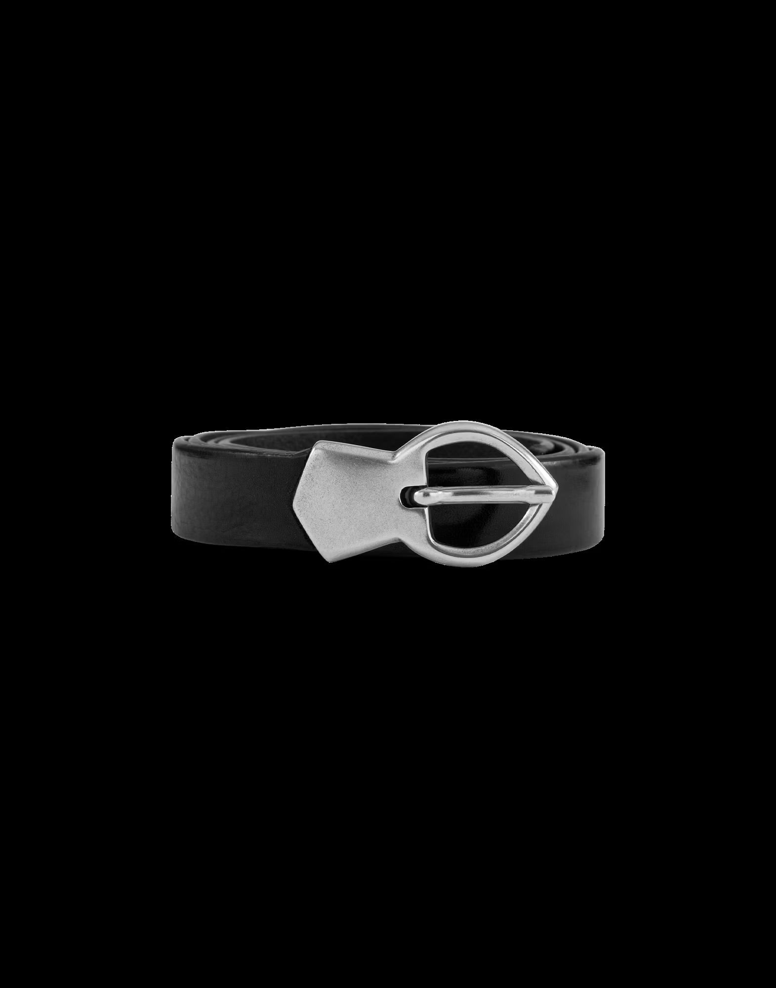 High Everyday Couture Black Leather Belt - SKULPT Dublin