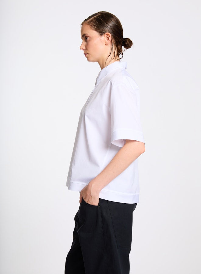 Lis Lareida Short Sleeve White Shirt - SKULPT Dublin