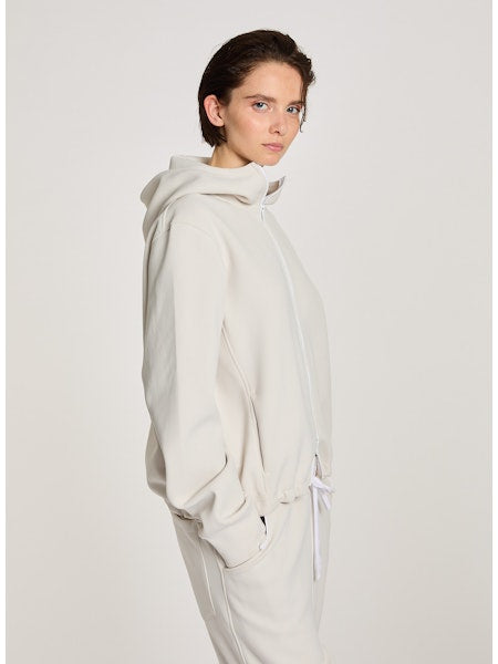 Lis Lareida Memphis Zip Up Hoodie in Flour - SKULPT Dublin