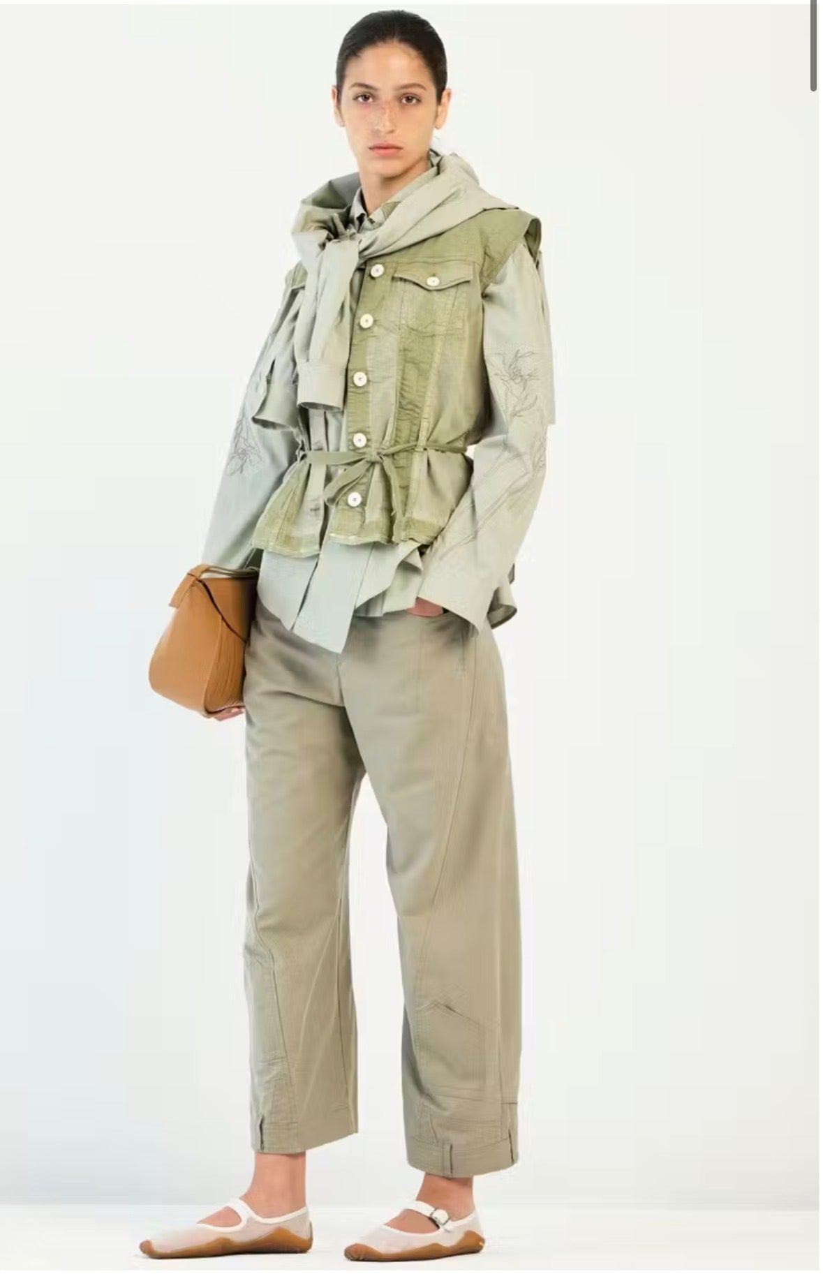 HIGH Everyday Couture Lola Trouser in Light Green - SKULPT Dublin