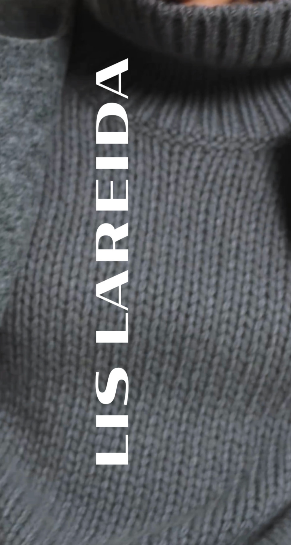 Lis Lareida Chunky Knit Cashmere Jumper in Grey - SKULPT Dublin