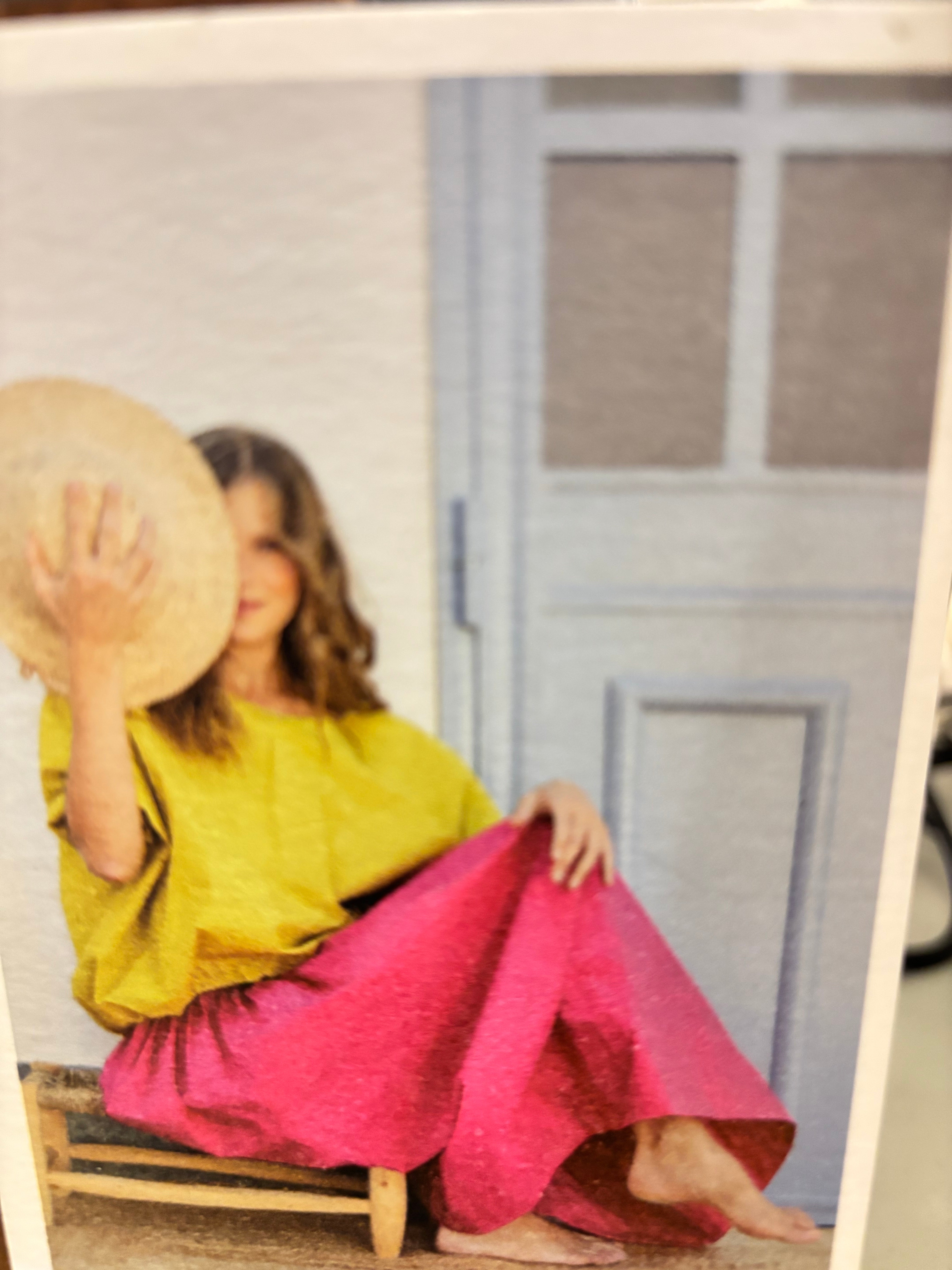 ApuntoB Skirt in Raspberry - SKULPT Dublin