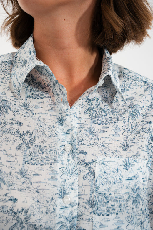 Mat de Misaine Liberty Print Shirt - SKULPT Dublin