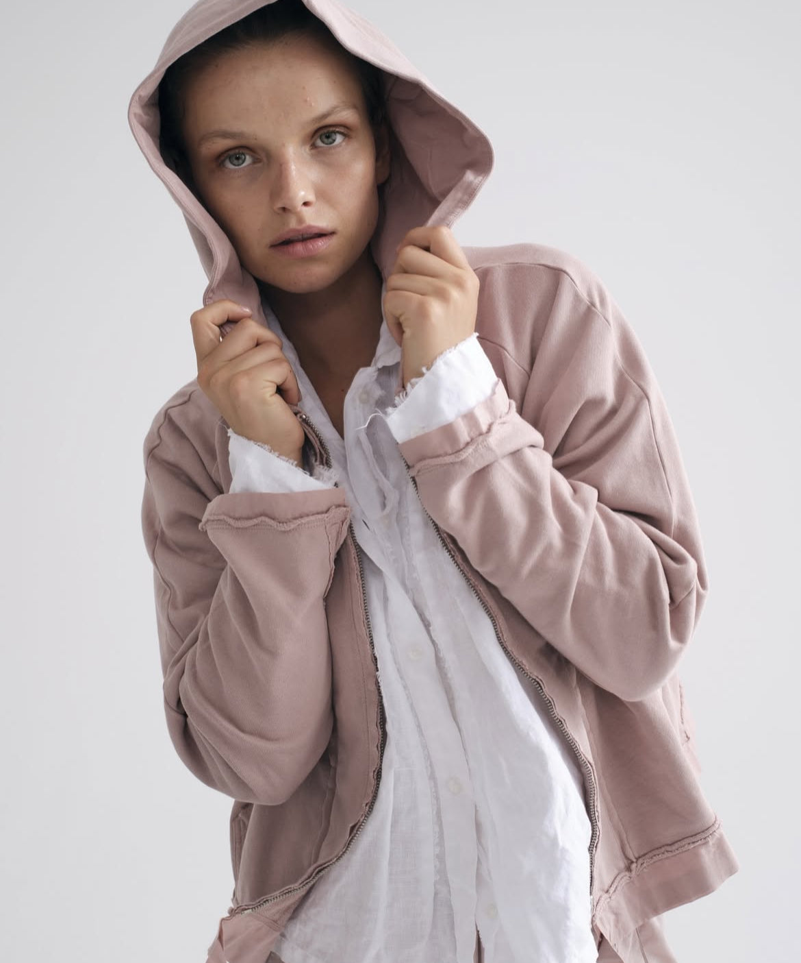 KristenseN Du Nord Hoodie in Dusty Rose - SKULPT Dublin