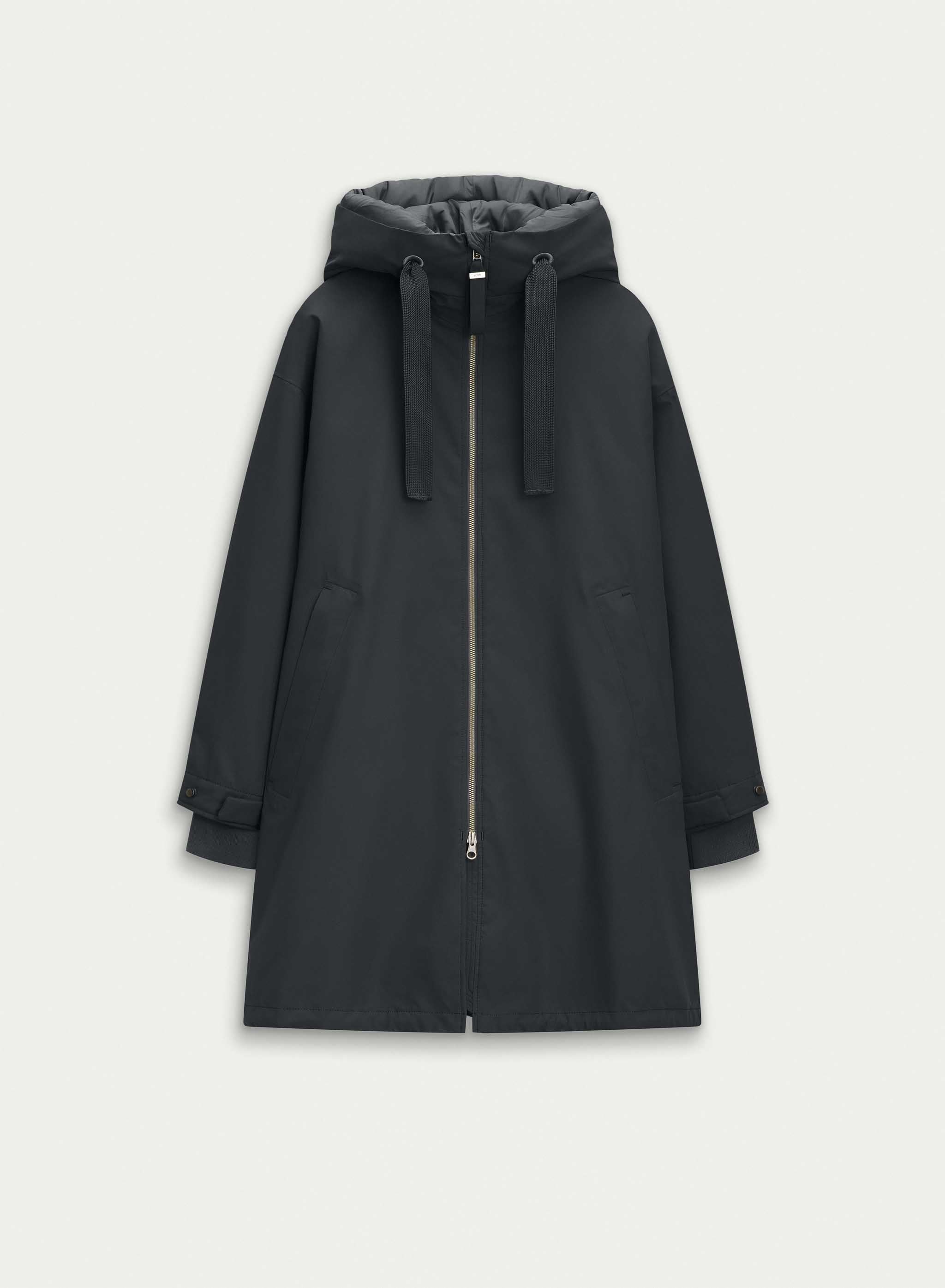 G-Lab Knee Length Shell Puffer in Dark Navy - SKULPT Dublin