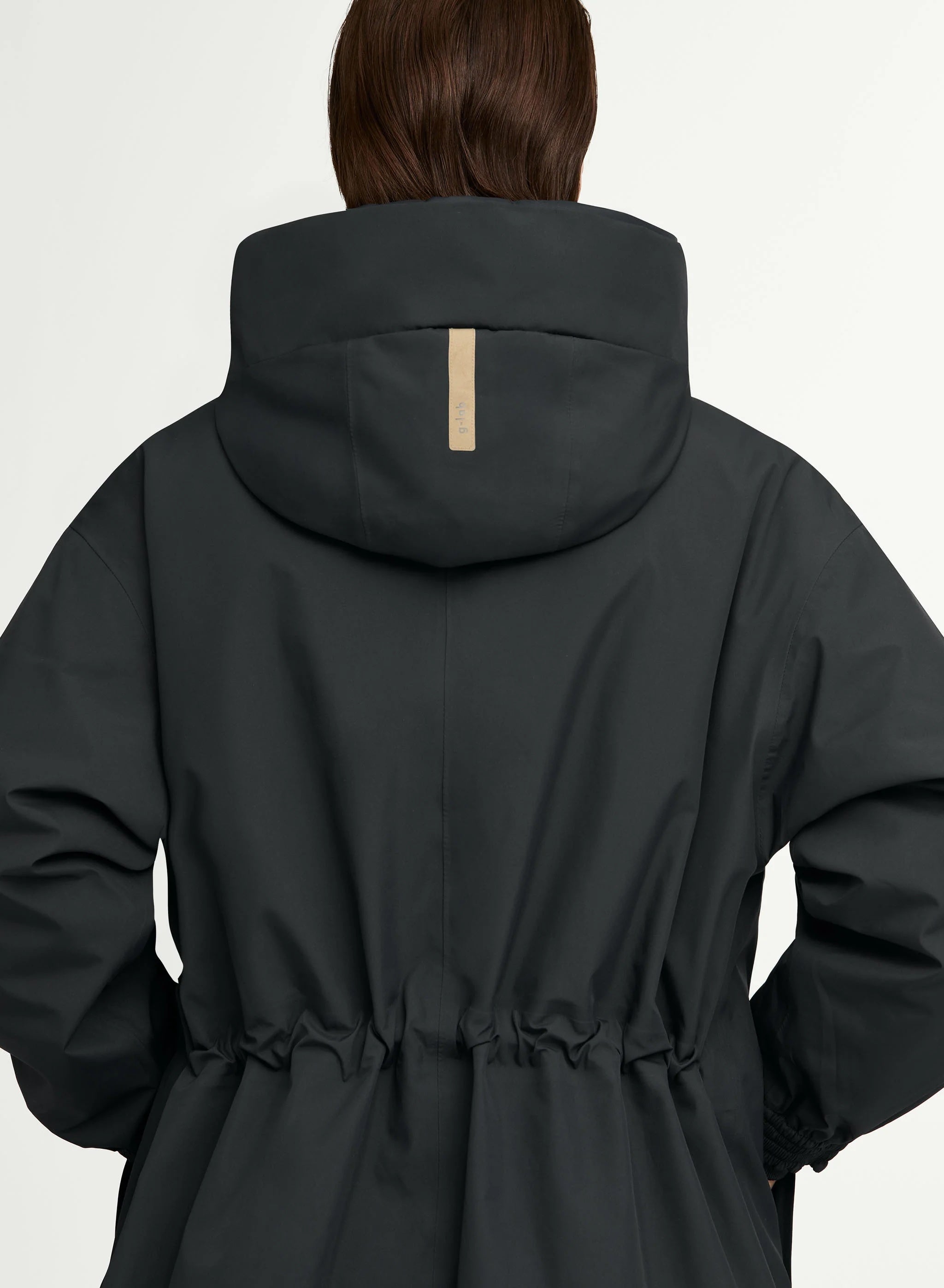 G-Lab Knee Length Shell Puffer in Dark Navy - SKULPT Dublin