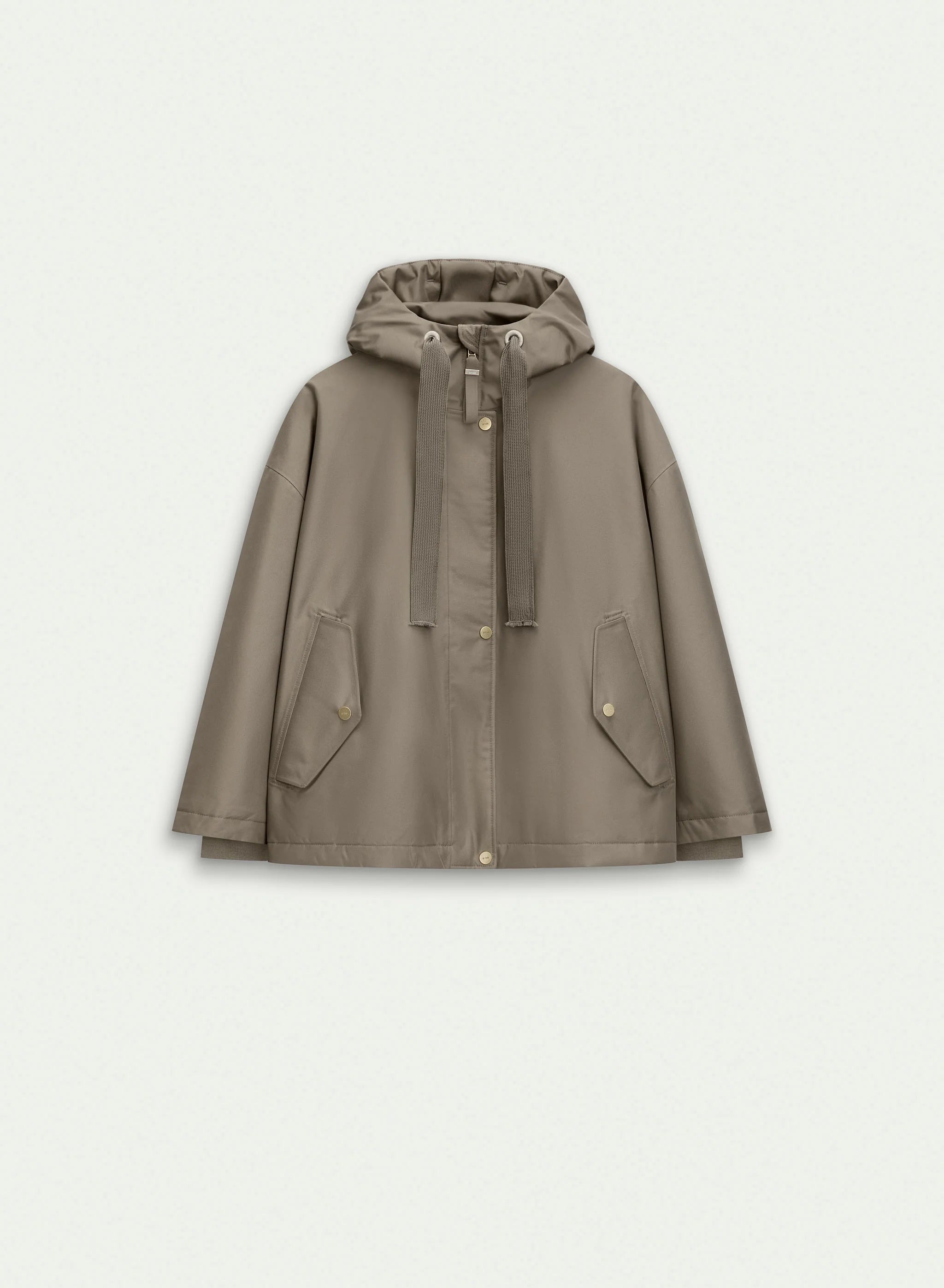 G-Lab Short Shell Puffer in Taupe - SKULPT Dublin