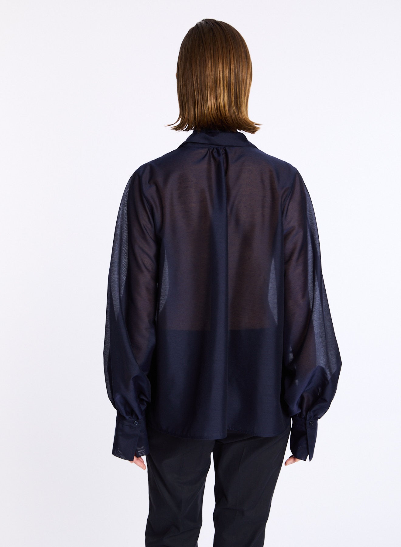 Lis Lareida Celyn Shirt in Navy - SKULPT Dublin