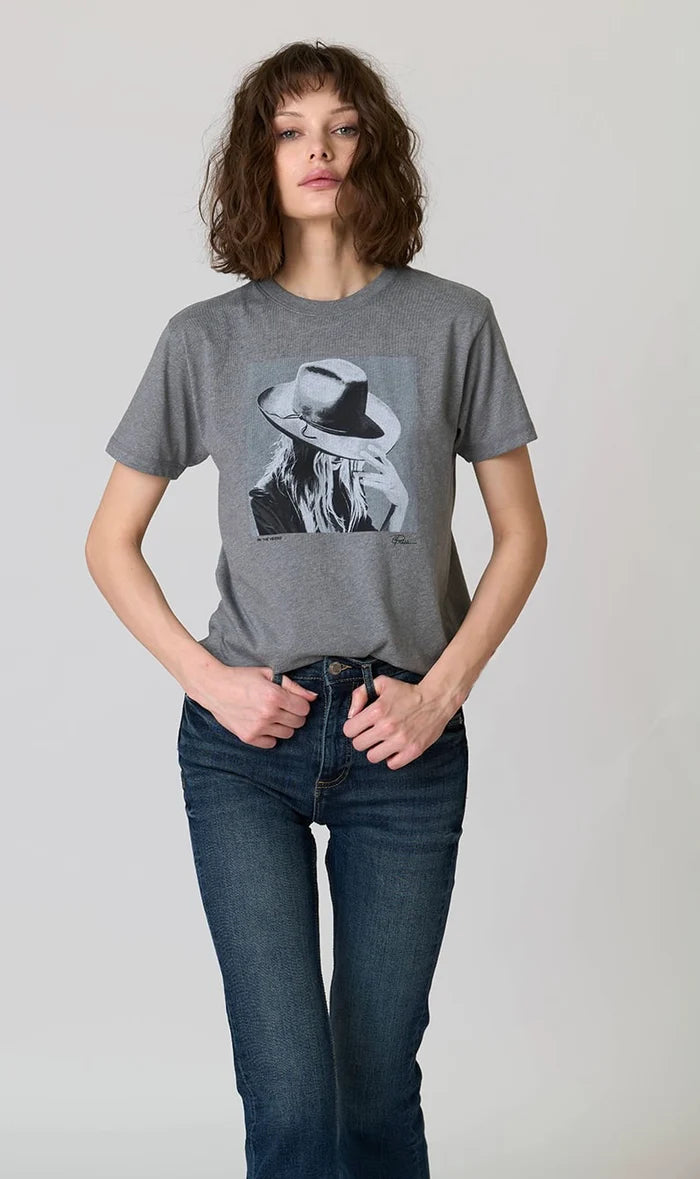 CPress Studio On The Verge Short Sleeve Tee in Charcoal Grey