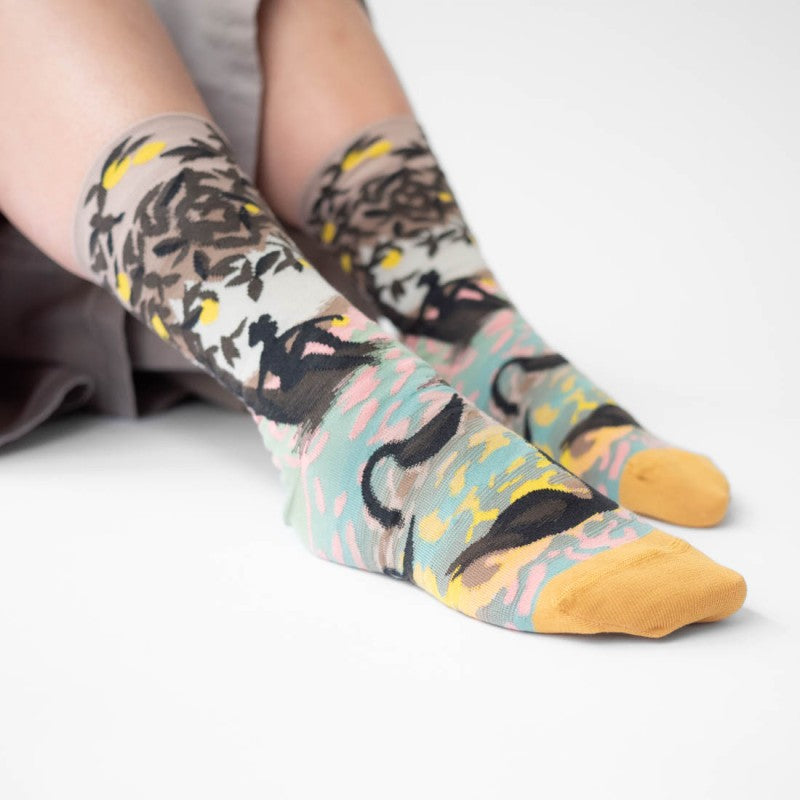 Bonne Maison Socks - Various Colours Patterned - SKULPT Dublin