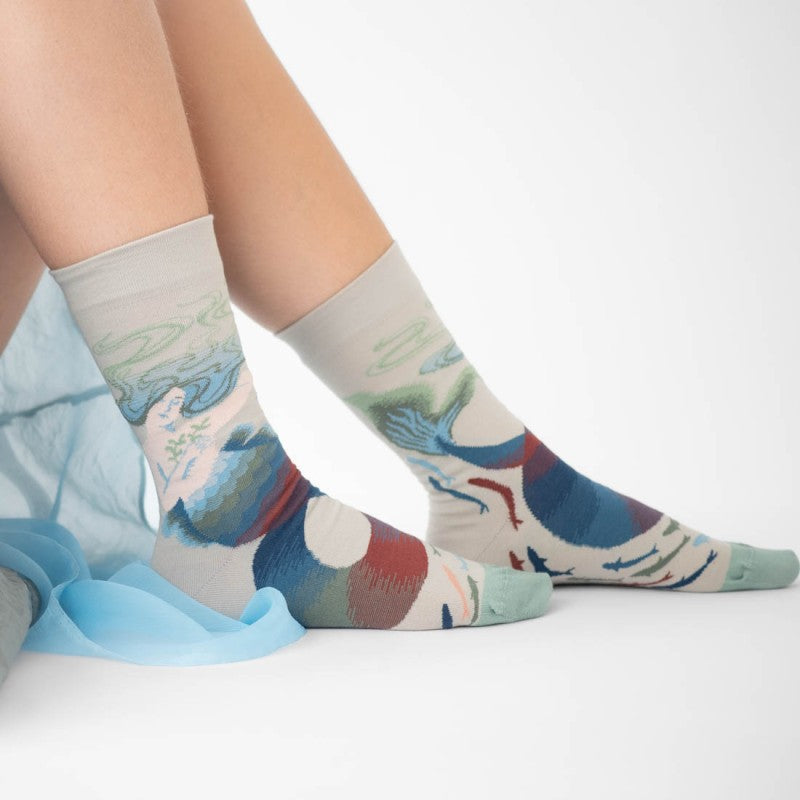 Bonne Maison Socks - Various Colours Patterned - SKULPT Dublin