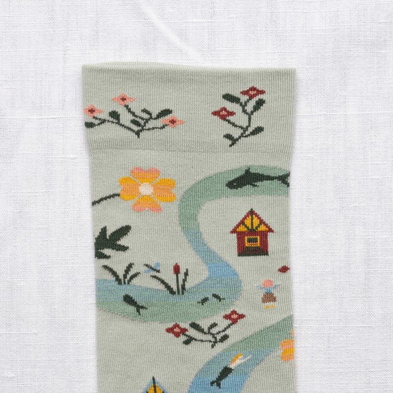 Bonne Maison Socks - Various Colours Patterned