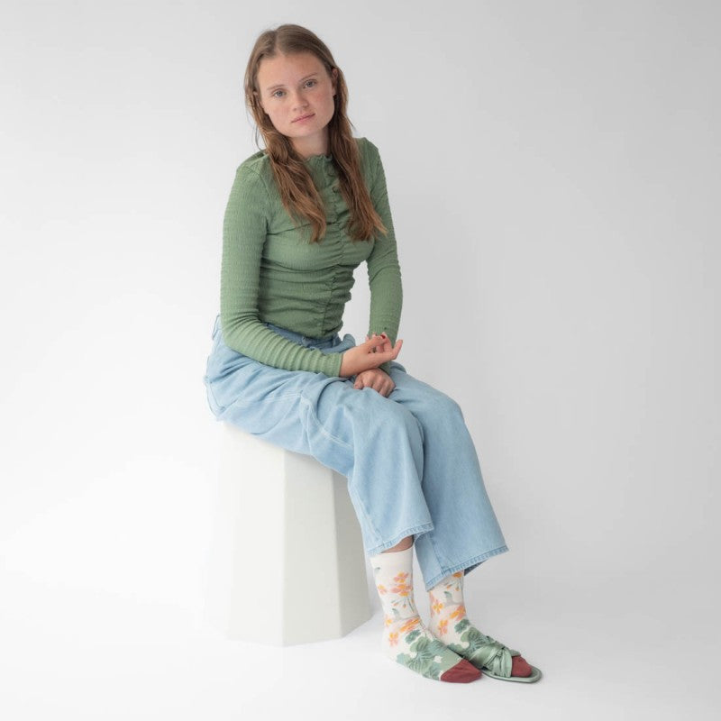 Bonne Maison Socks - Various Colours Patterned