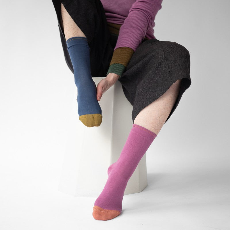 Bonne Maison Socks - Various Colours Plain - SKULPT Dublin