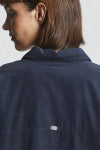 Mat de Misaine Cord Shirt in Mulberry - SKULPT Dublin