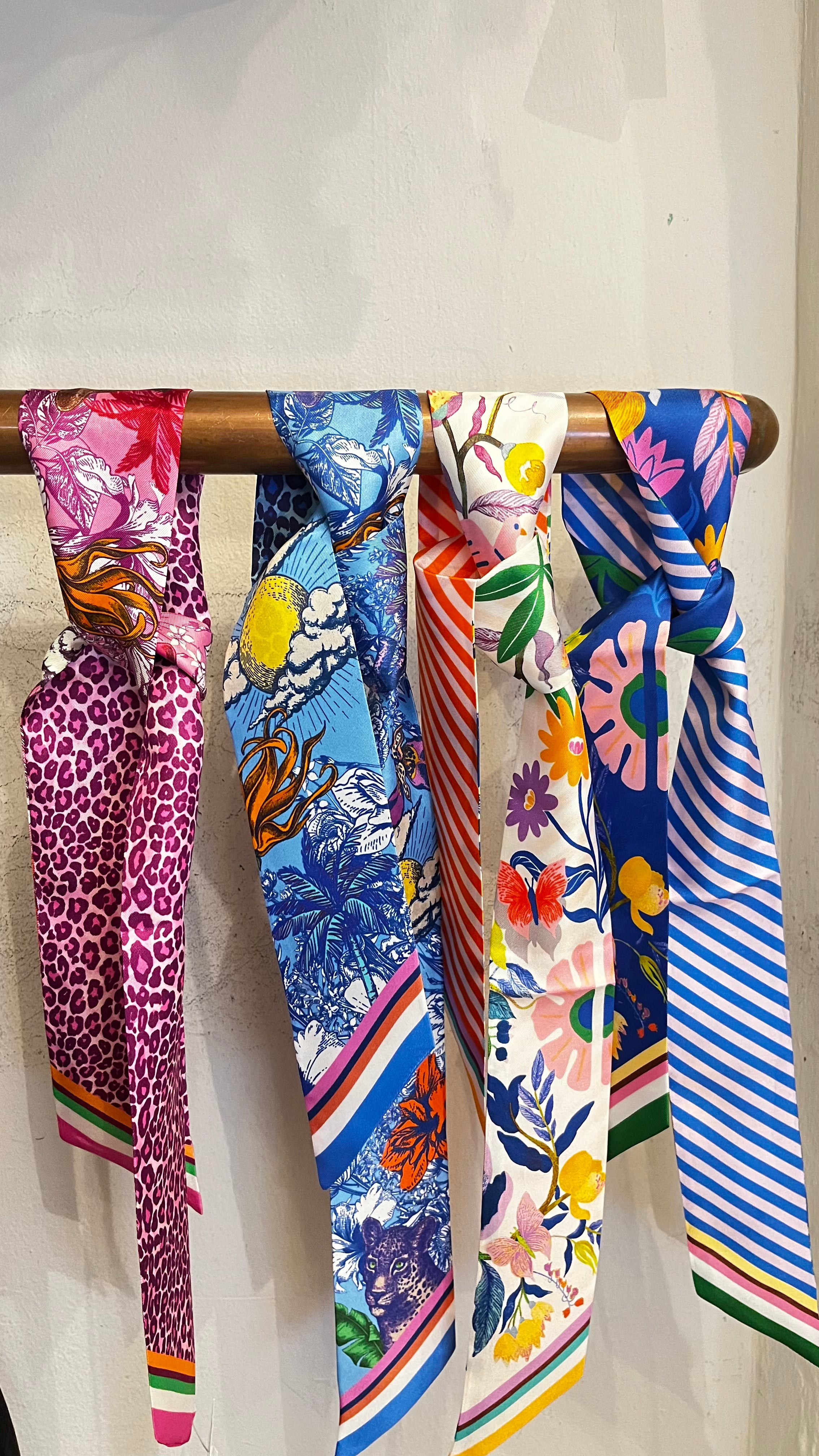 Codello Twilly Silk Scarf Various Colours - SKULPT Dublin
