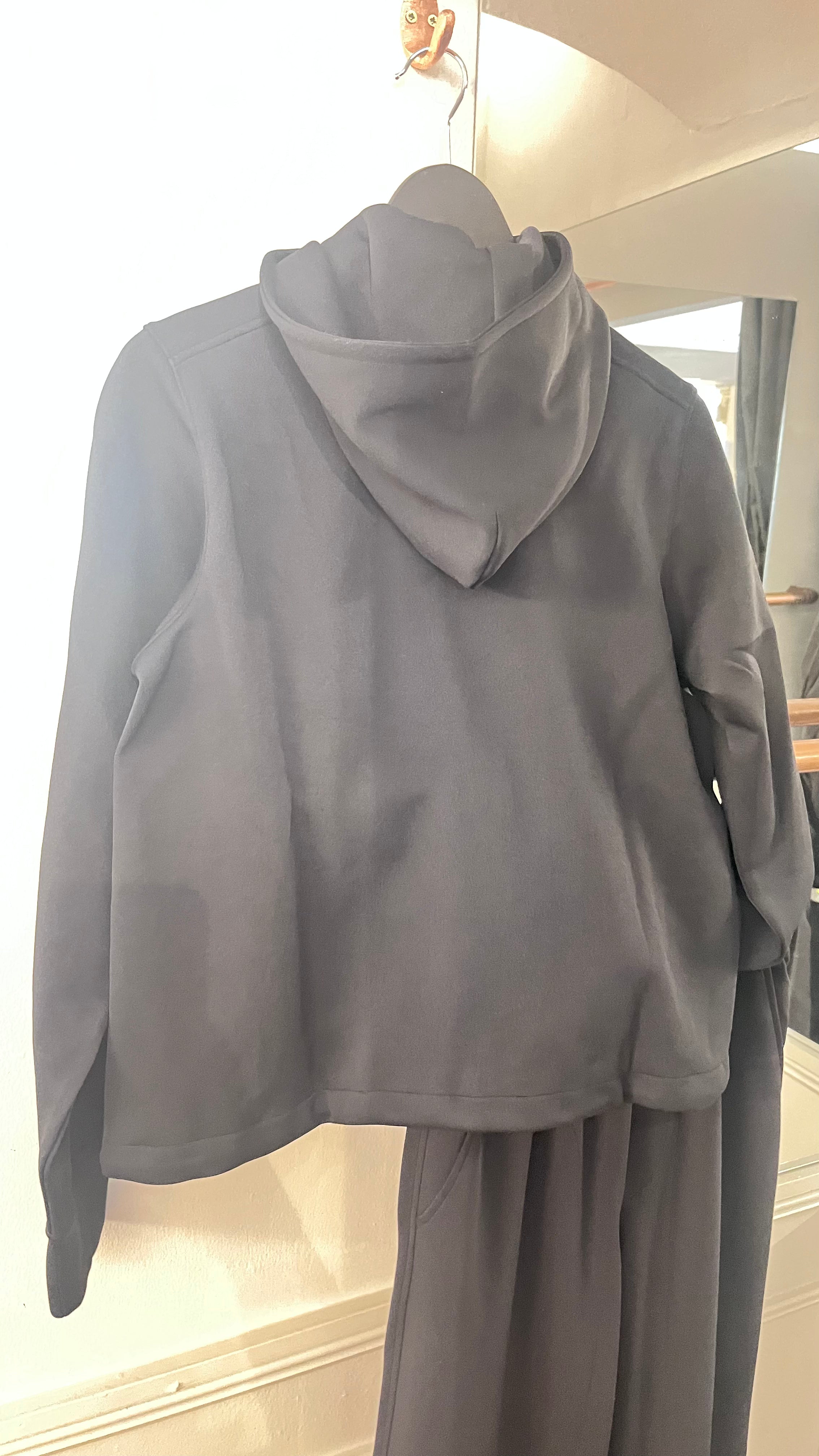 Lis Lareida Memphis Zip Up Hoodie in Black - SKULPT Dublin