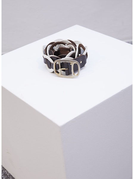 Jejia Two Tone Leather Belt - SKULPT Dublin