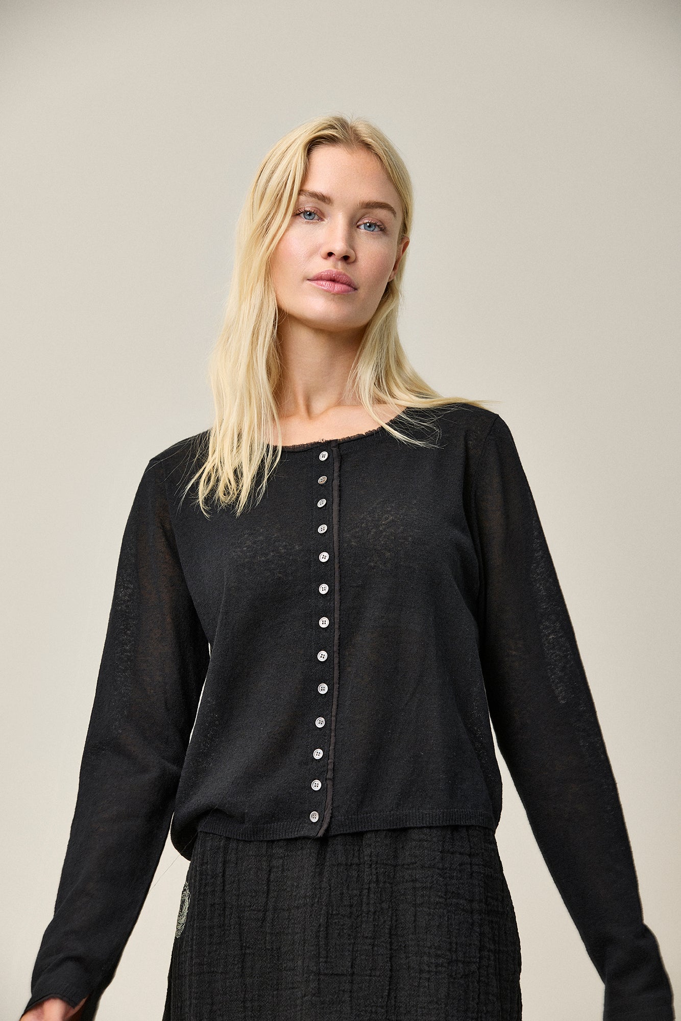 KristenseN Du Nord Cardigan in Black - SKULPT Dublin