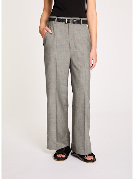 Lis Larieda Wool Trousers in Grey - SKULPT Dublin