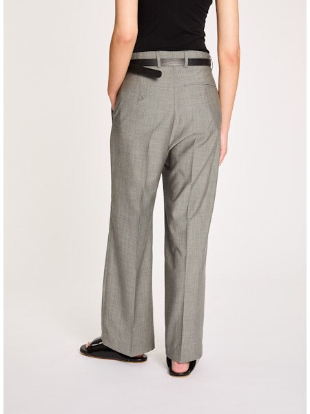 Lis Larieda Wool Trousers in Grey - SKULPT Dublin