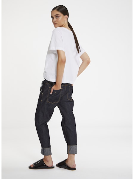 Lis Lareida Mac Short Sleeve Tee in White - SKULPT Dublin