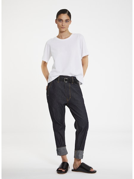 Lis Lareida Mac Short Sleeve Tee in White - SKULPT Dublin