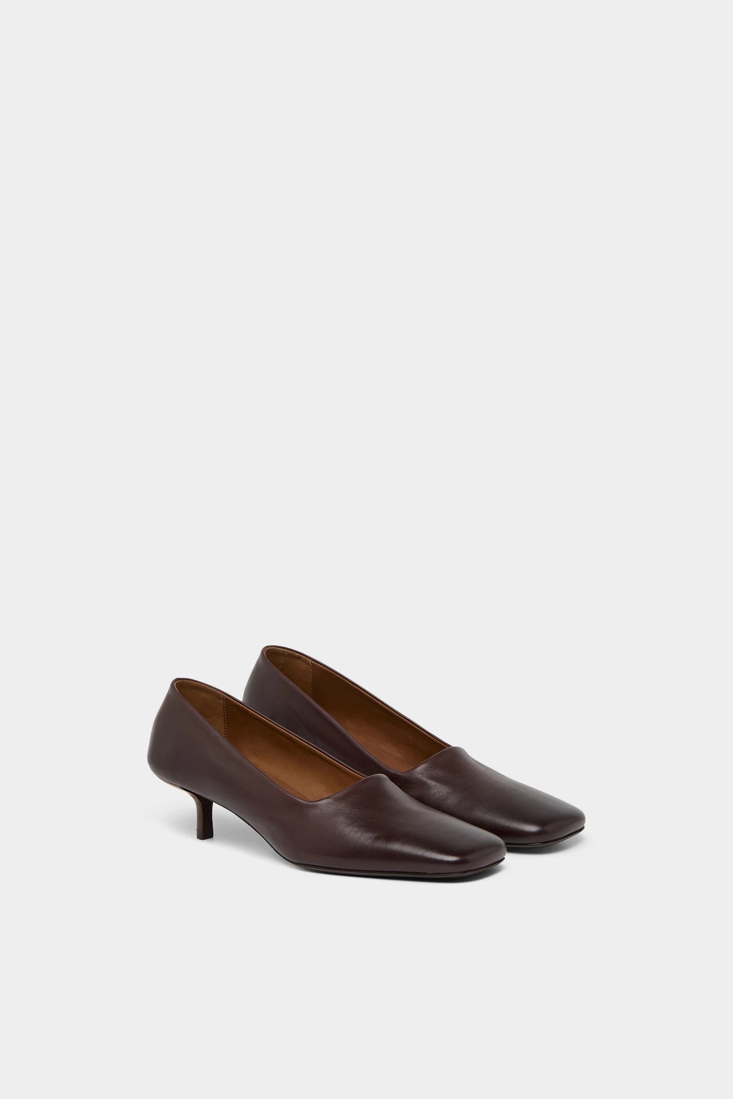 Marsell Leather Pumps in ChocoWine - SKULPT Dublin