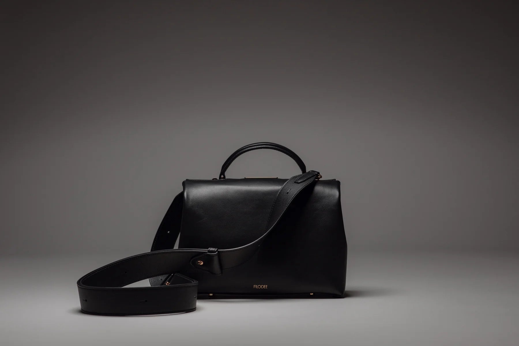 Filodee Poshy Handbag in Black - SKULPT Dublin