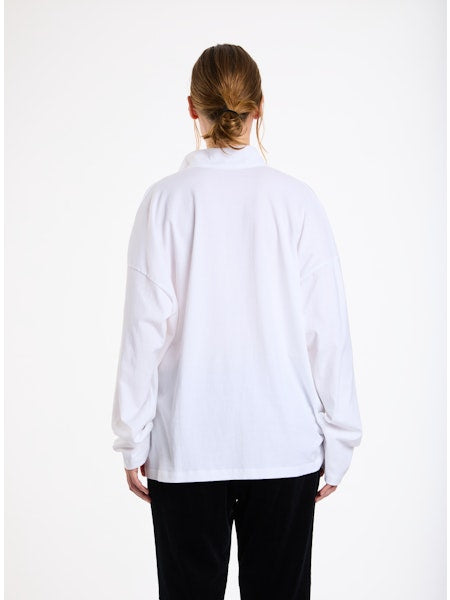 Lis Lareida Ricky Jersey Long Sleeve Top in Navy - SKULPT Dublin