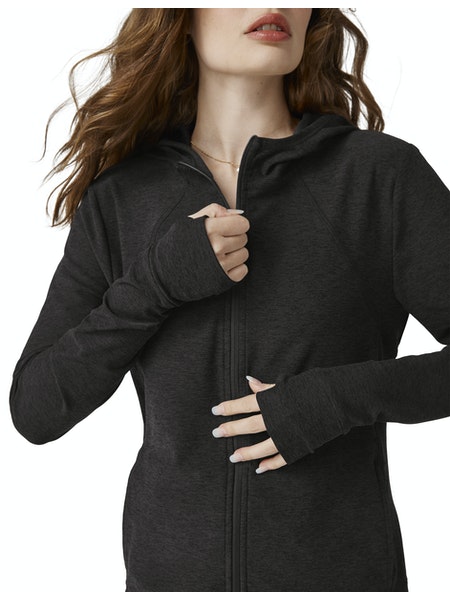 Beyond Yoga Spacedye Hoodie in Darkest Night - SKULPT Dublin