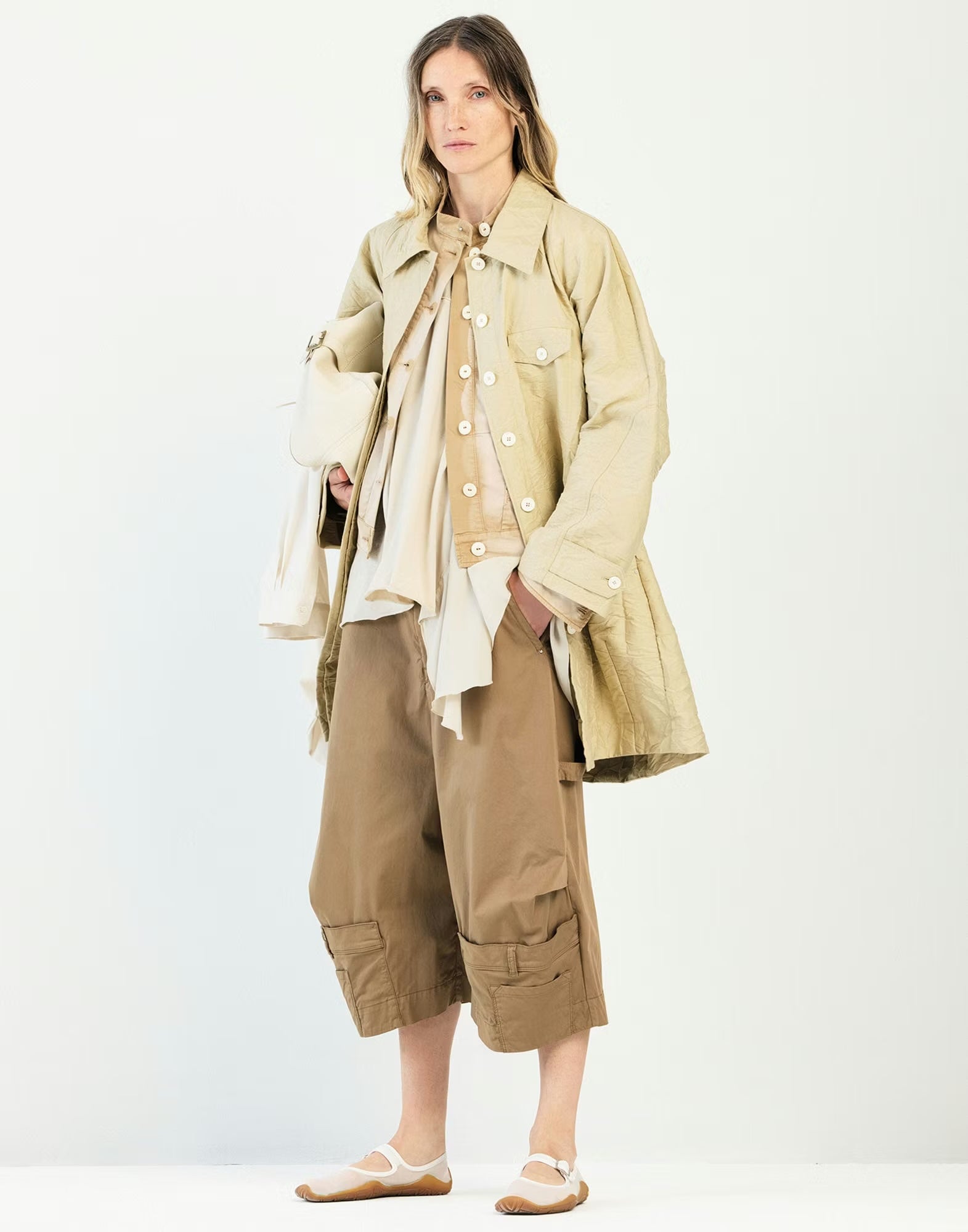 HIGH Everyday SoFar Bermuda Shorts in Tan - SKULPT Dublin