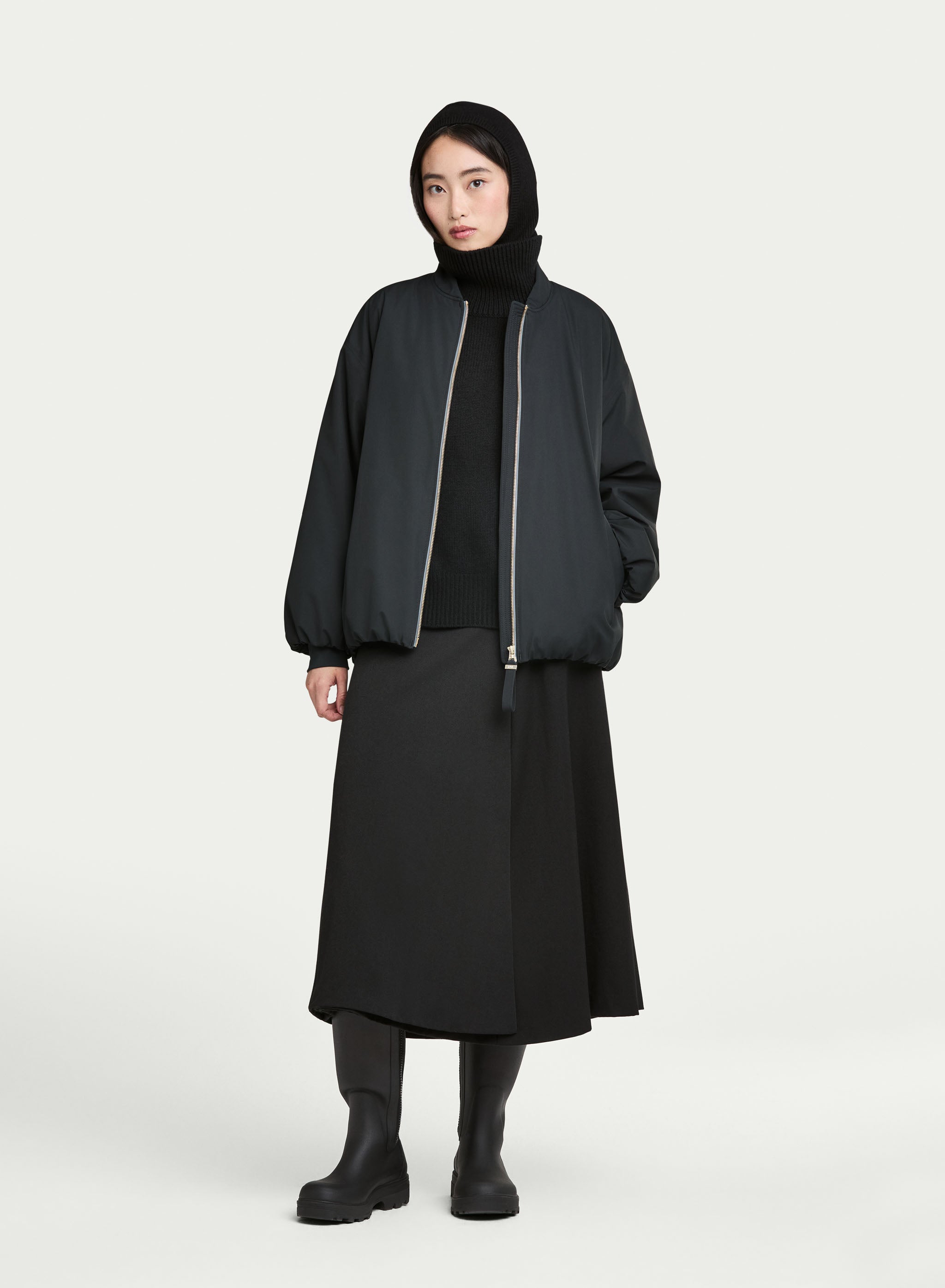 G-Lab Waterproof Bomber Jacket in Dark Navy - SKULPT Dublin