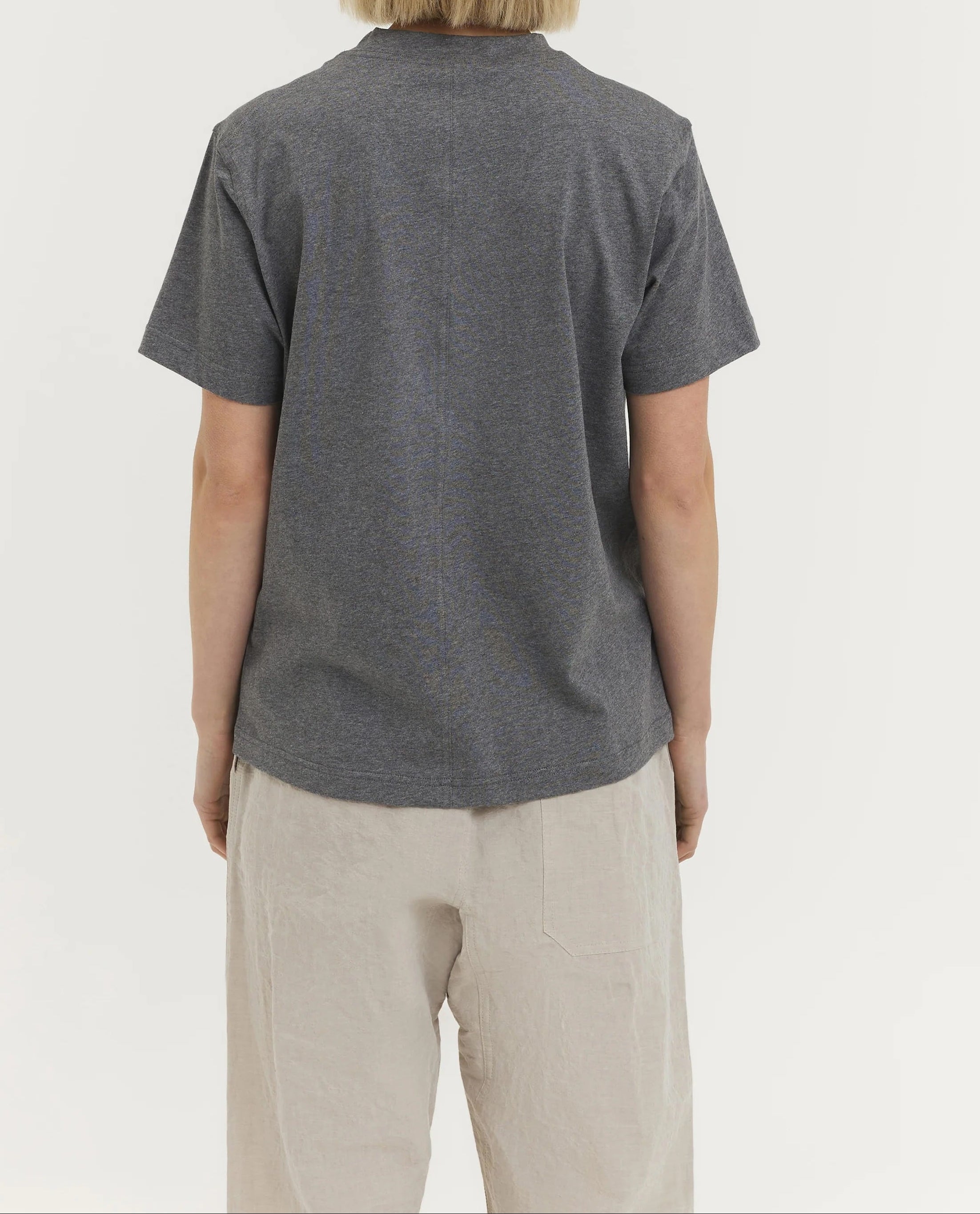 Sofie D'Hoore T Shirt in Mid Grey - SKULPT Dublin