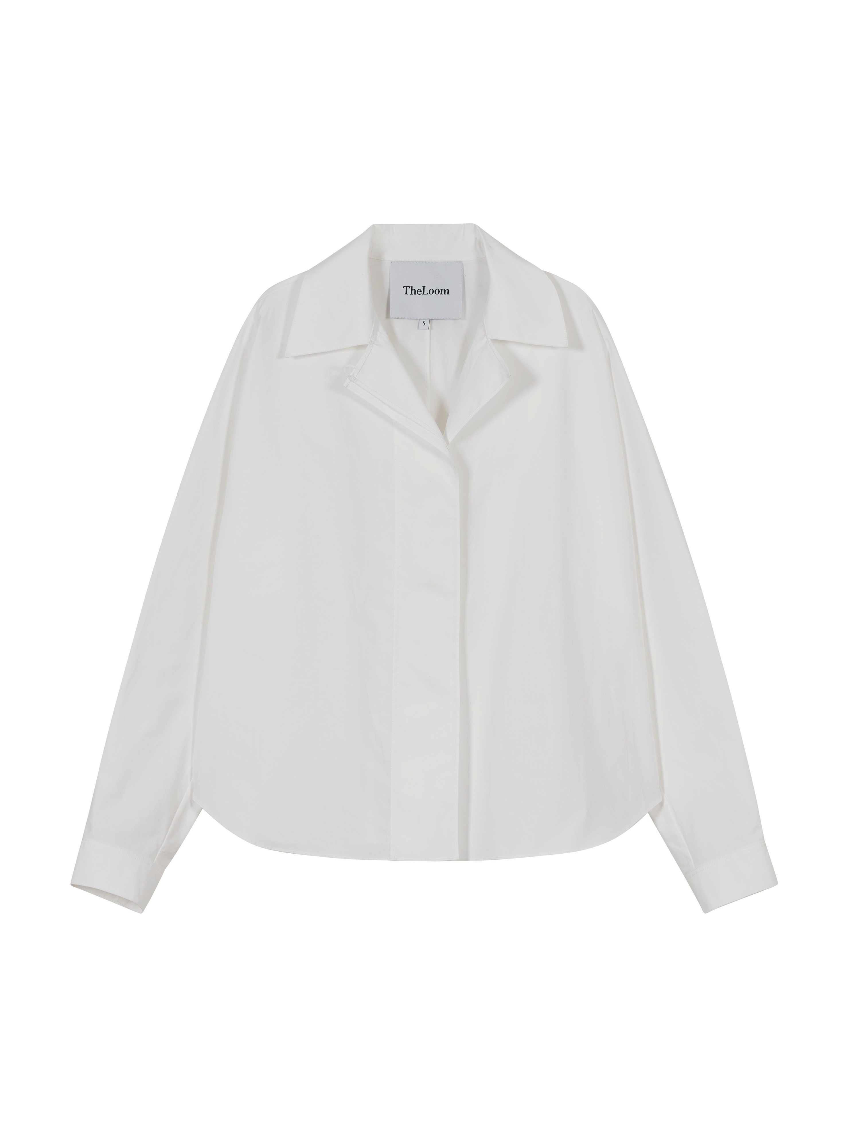 The Loom Long Sleeve Shirt White - SKULPT Dublin