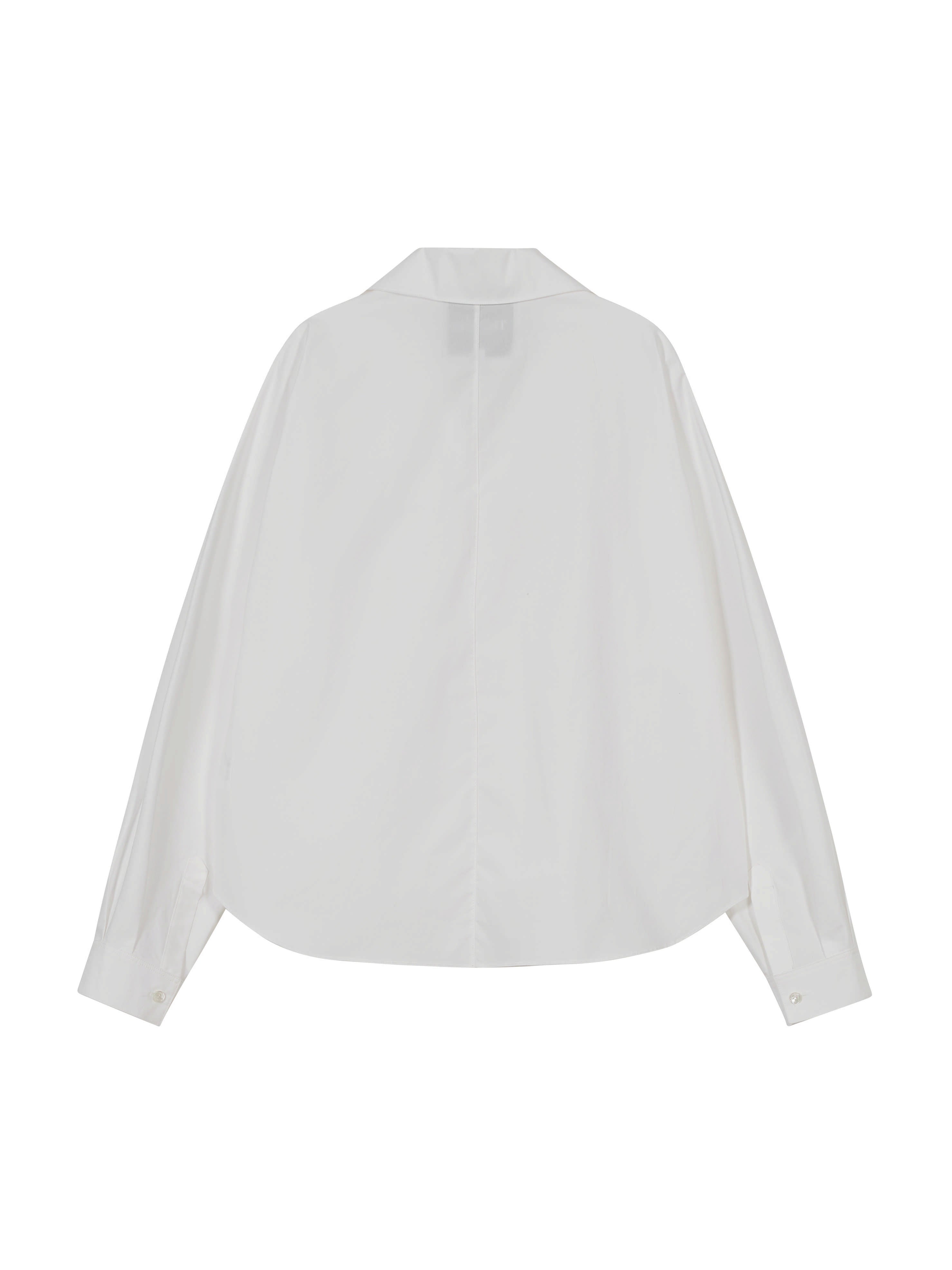 The Loom Long Sleeve Shirt White - SKULPT Dublin